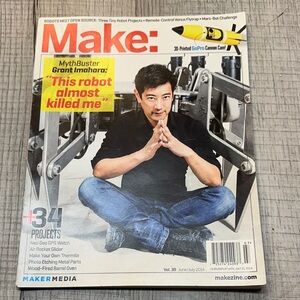 Make Magazine with Grant Imahara Cover #39July 2014